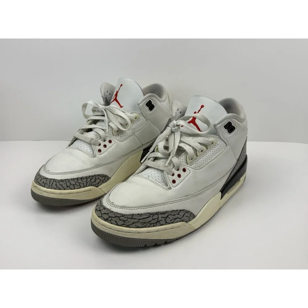 Nike Air Jordan 3 Retro White Cement Reimagined Men's Size 10 DN3707-100